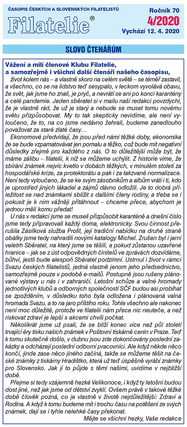 Obsah časopisu