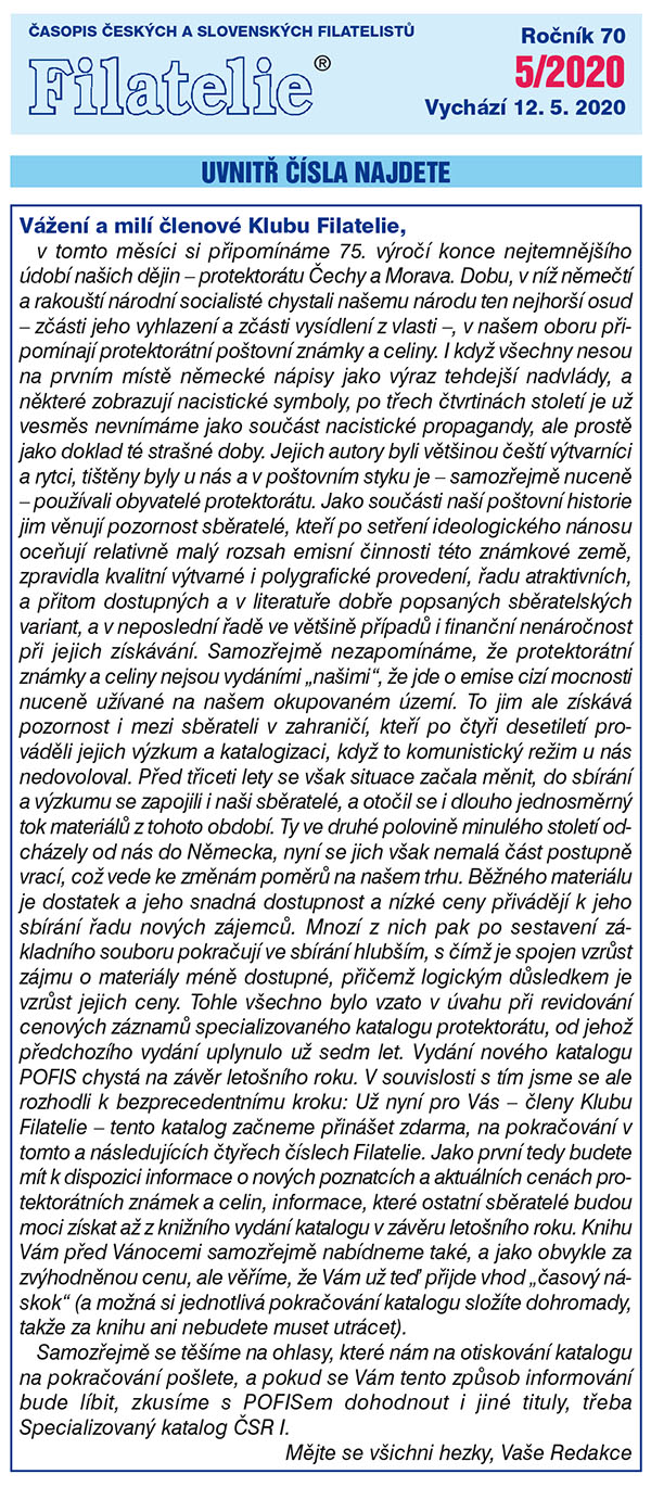 Obsah časopisu