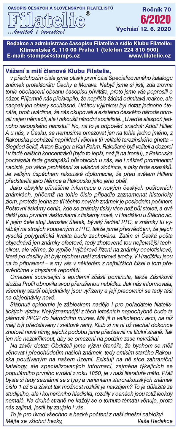 Obsah časopisu