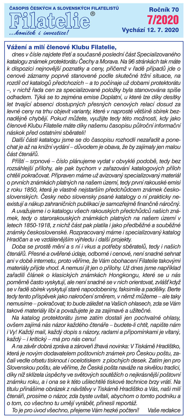 Obsah časopisu