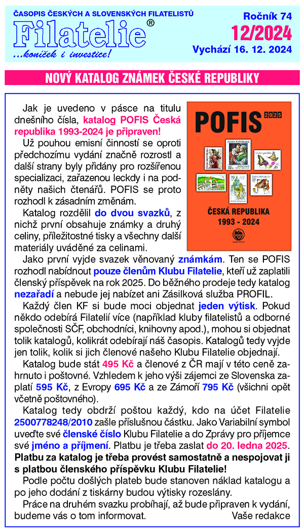 Obsah časopisu